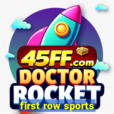 first row sports